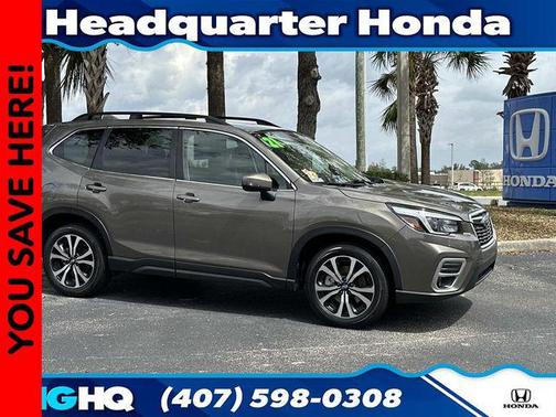 Sepia Bronze Metallic 2021 Subaru Forester Limited