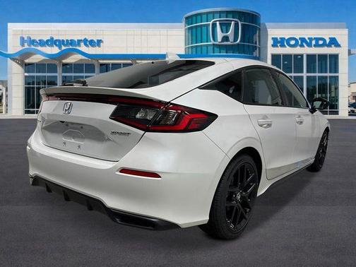 Platinum White 2026 Honda Civic Sport