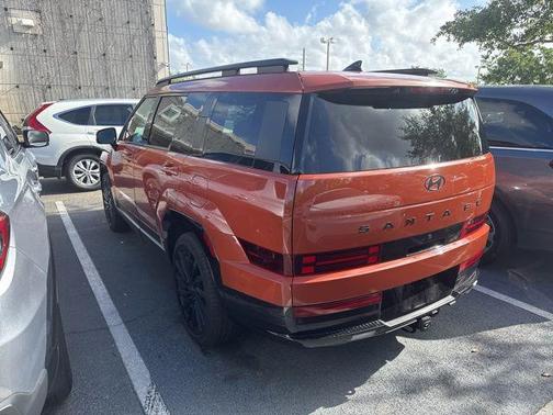 Terracotta Orange 2025 Hyundai SANTA FE Calligraphy