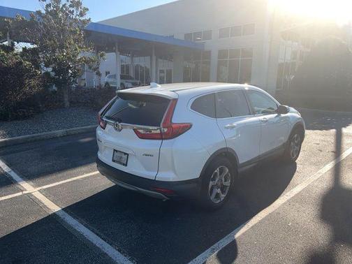 Platinum White 2019 Honda CR-V EX