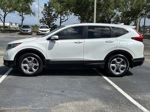 Platinum White 2019 Honda CR-V EX