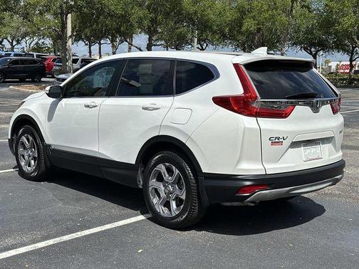 Platinum White 2019 Honda CR-V EX