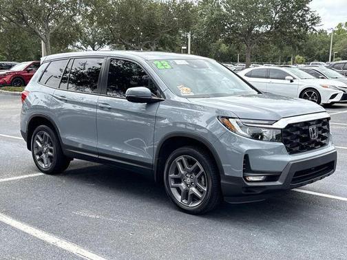 Sonic Gray Pearl 2023 Honda Passport EX-L
