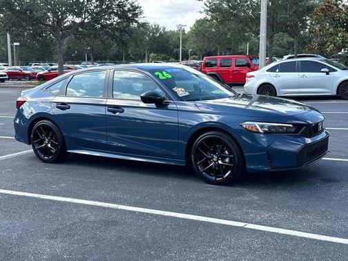 Blue Lagoon Pearl 2026 Honda Civic Sport
