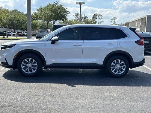 Platinum White 2023 Honda CR-V LX