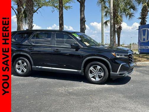 Crystal Black Pearl 2023 Honda Pilot EX-L