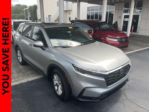 Silver Metallic 2024 Honda CR-V EX-L
