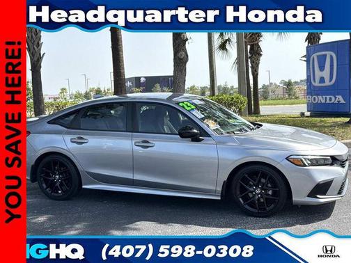 Lunar Silver Metallic 2023 Honda Civic Sport