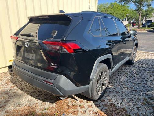 Midnight Black Metallic 2022 Toyota RAV4 Hybrid XLE Premium