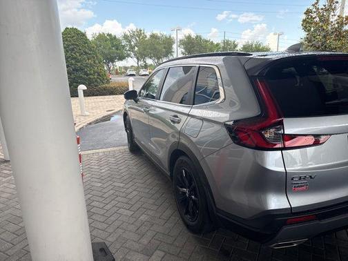 Silver Metallic 2023 Honda CR-V Hybrid Sport FWD