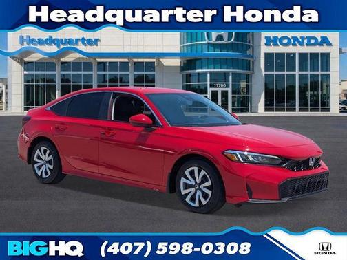 Rallye Red 2026 Honda Civic LX