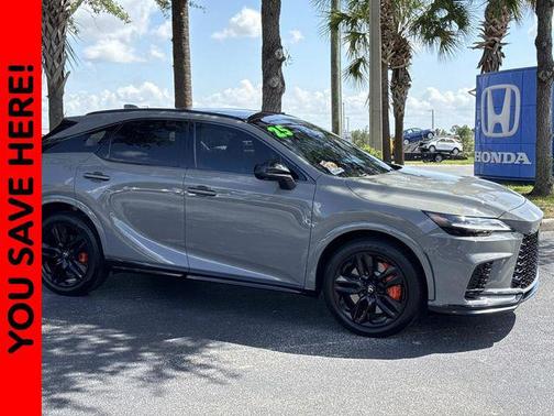 Gray 2025 Lexus RX 500h 500h F SPORT Performance