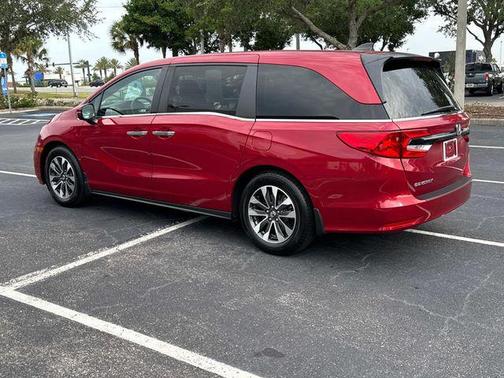 Red 2023 Honda Odyssey EX-L