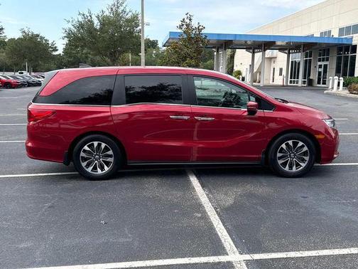Red 2023 Honda Odyssey EX-L