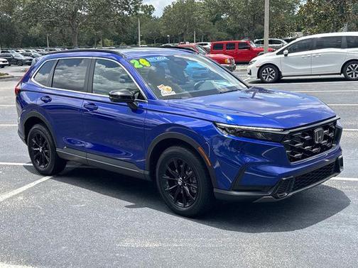 Still Night Pearl 2024 Honda CR-V Hybrid Sport AWD