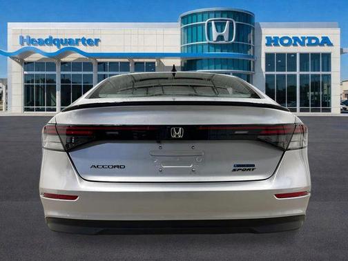Silver 2026 Honda Accord Hybrid Sport