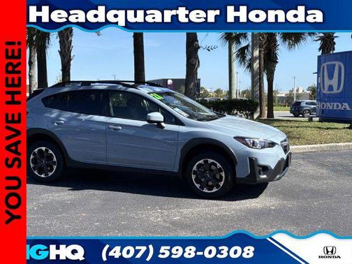 Cool Gray Khaki 2021 Subaru Crosstrek Premium