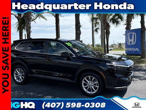 Crystal Black Pearl 2023 Honda CR-V EX