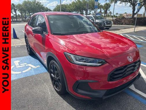 Milano Red 2025 Honda HR-V Sport