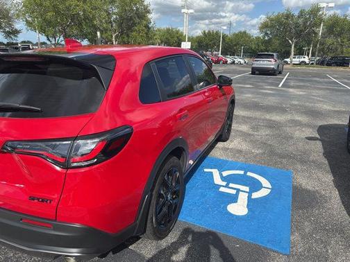 Milano Red 2025 Honda HR-V Sport