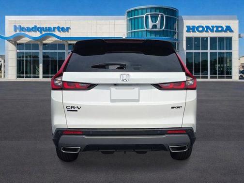 Platinum White 2026 Honda CR-V Hybrid Sport-L FWD