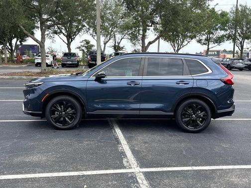 Canyon River Blue Metallic 2023 Honda CR-V Hybrid Sport Touring AWD