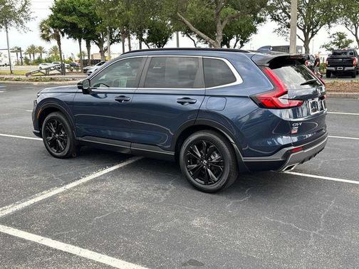 Canyon River Blue Metallic 2023 Honda CR-V Hybrid Sport Touring AWD