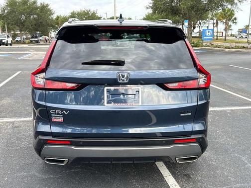 Canyon River Blue Metallic 2023 Honda CR-V Hybrid Sport Touring AWD