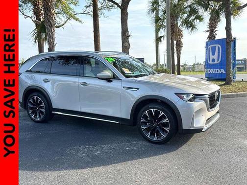 Platinum Quartz 2024 Mazda CX-90 PHEV Premium Plus