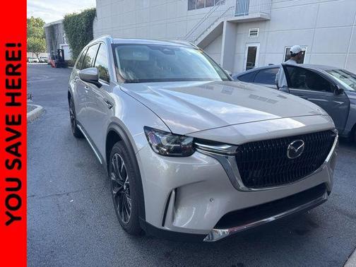 Platinum Quartz 2024 Mazda CX-90 PHEV Premium Plus