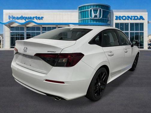 Platinum White 2026 Honda Civic Sport