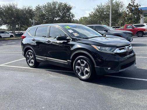 Black 2018 Honda CR-V EX