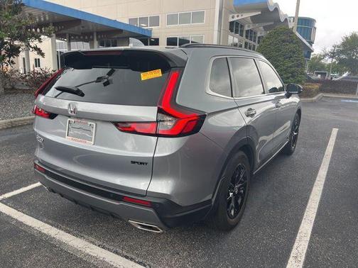 Silver 2024 Honda CR-V Hybrid Sport FWD