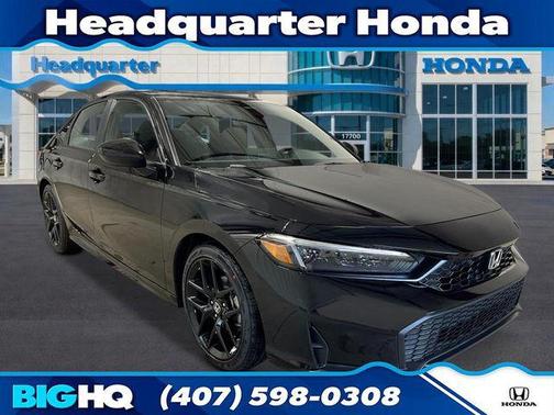 Crystal Black 2026 Honda Civic Sport