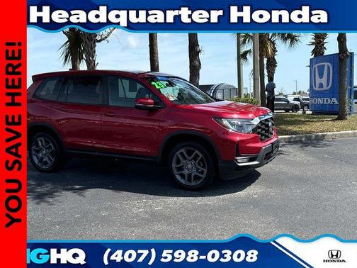 Radiant Red Metallic II 2023 Honda Passport EX-L