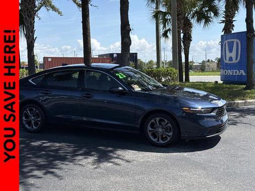 Canyon River Blue Metallic 2023 Honda Accord EX