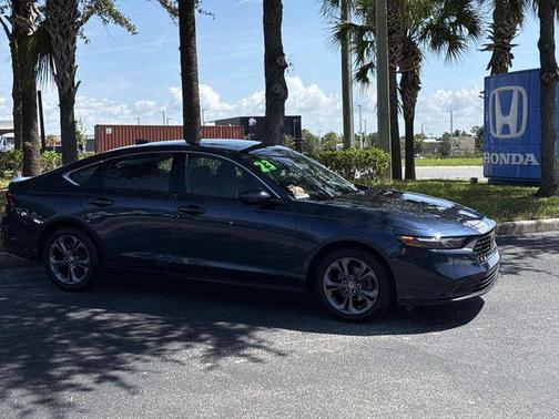 Canyon River Blue Metallic 2023 Honda Accord EX
