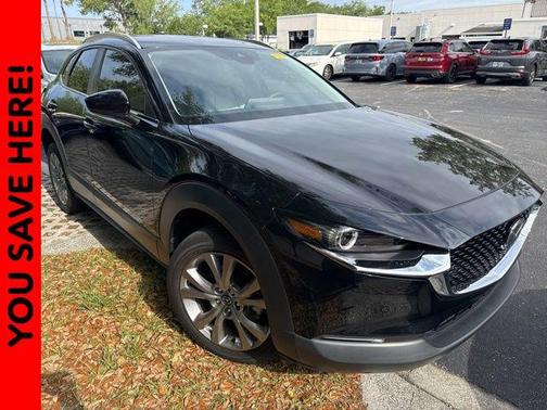 Jet Black Mica 2023 Mazda CX-30 2.5 S Preferred Package