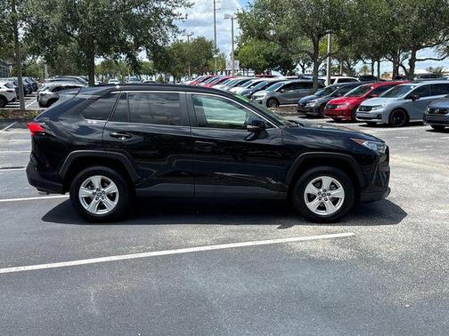 Midnight Black Metallic 2021 Toyota RAV4 XLE