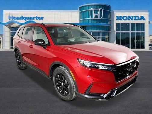Radiant Red 2026 Honda CR-V Hybrid Sport-L FWD