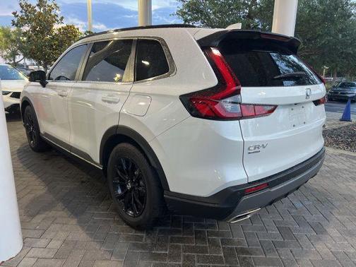 Platinum White Pearl 2024 Honda CR-V Hybrid Sport FWD