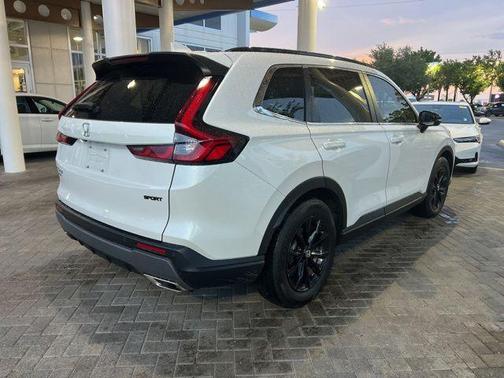 Platinum White Pearl 2024 Honda CR-V Hybrid Sport FWD