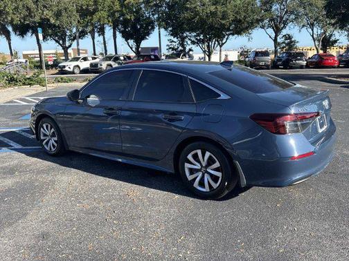 Blue Lagoon Pearl 2025 Honda Civic LX