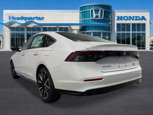 Platinum White 2026 Honda Accord Hybrid Touring