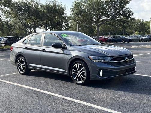 Silver 2024 Volkswagen Jetta 1.5T Sport