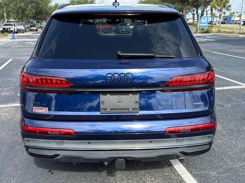 Blue Metallic 2023 Audi Q7 55 Prestige