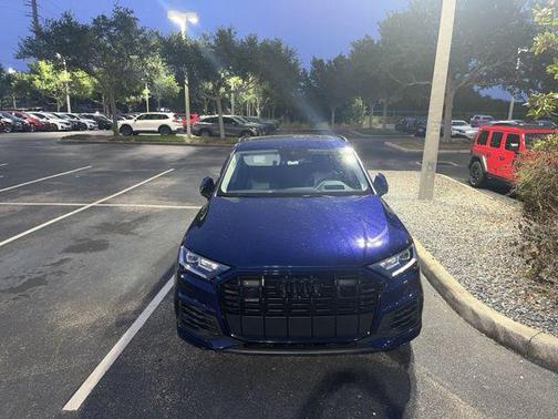 Blue Metallic 2023 Audi Q7 55 Prestige