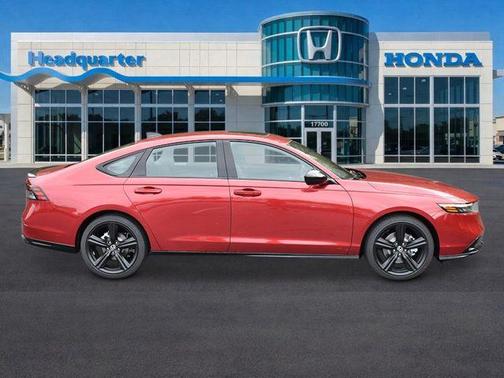 Radiant Red 2026 Honda Accord Hybrid Sport-L