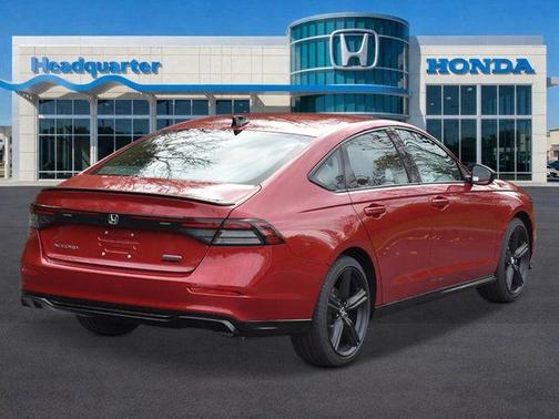 Radiant Red 2026 Honda Accord Hybrid Sport-L