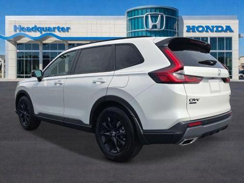 Platinum White 2026 Honda CR-V Hybrid Sport-L FWD